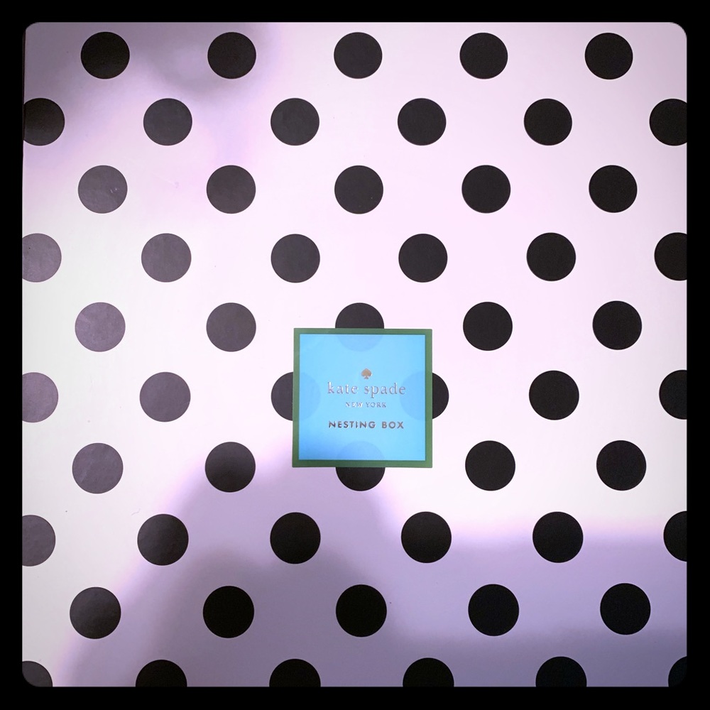 Brand New Kate Spade Nesting Box